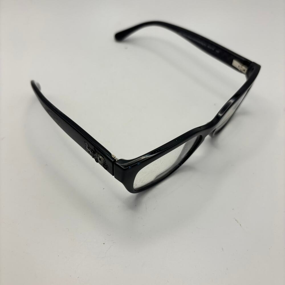Coach HC6104 Black Eyeglass Frames Horse Carriage Logo Women Frame Only